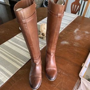 Vince Camuto brown riding boots